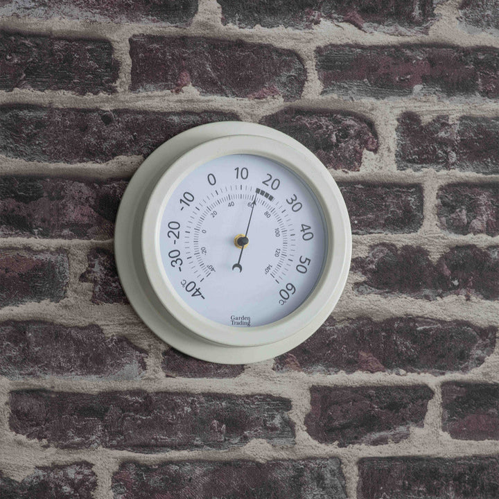 Tenby Thermometer Lily White