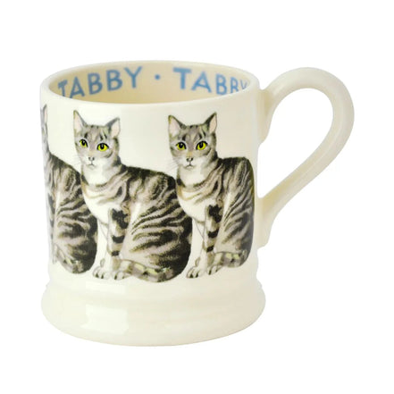 Cats Tabby 1/2 Pint Mug