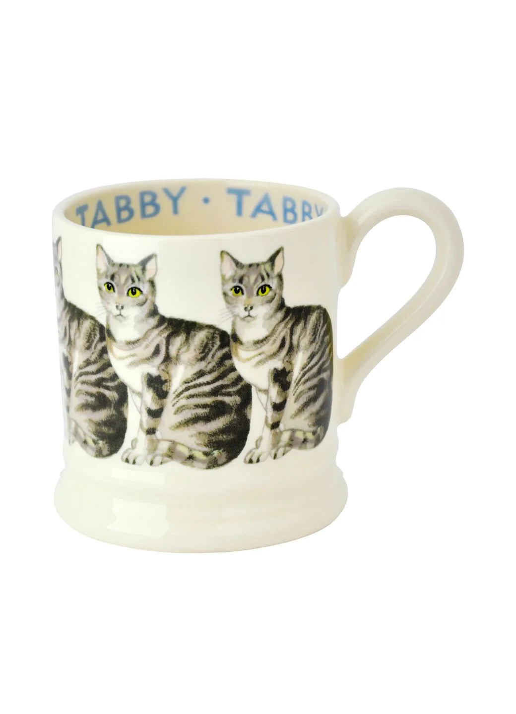 Cats Tabby 1/2 Pint Mug