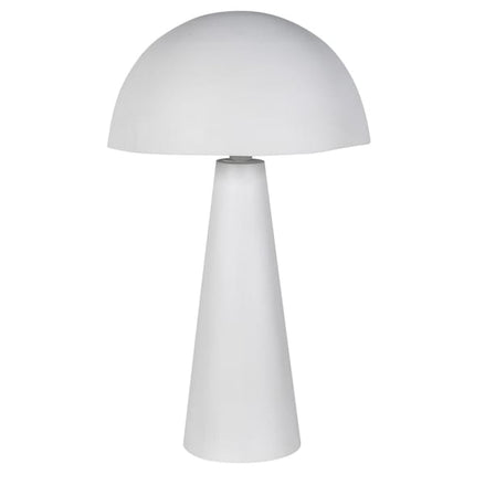 White Dome Table Lamp