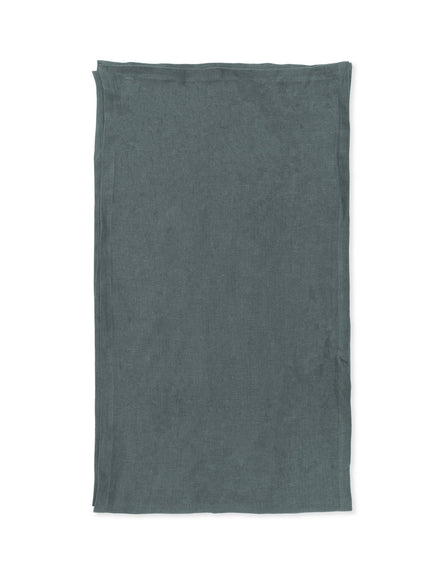 Linen Table Runner - Charcoal