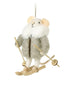 Felt Mouse with Skis