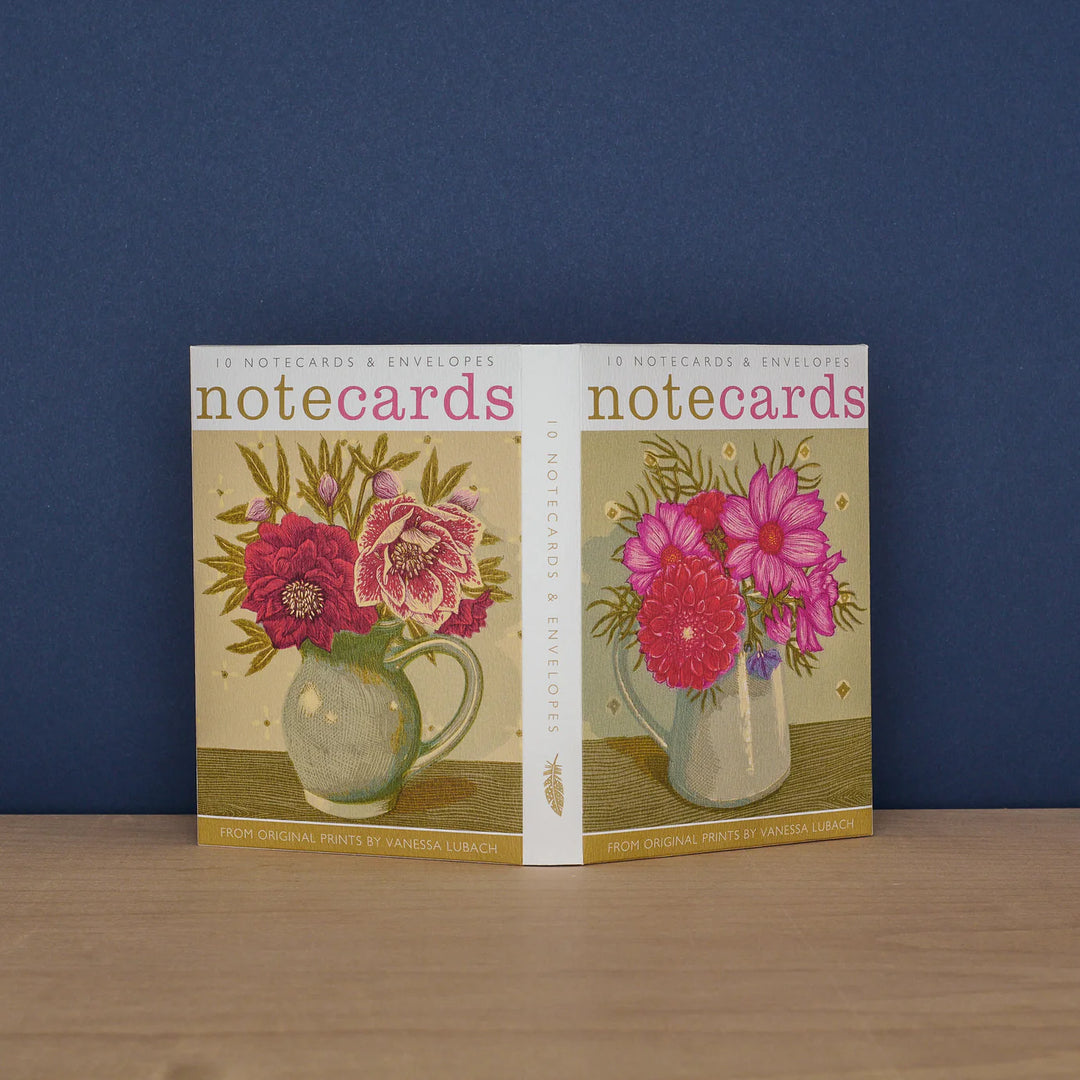 10 Notecards Jug With Hellebores Art Card