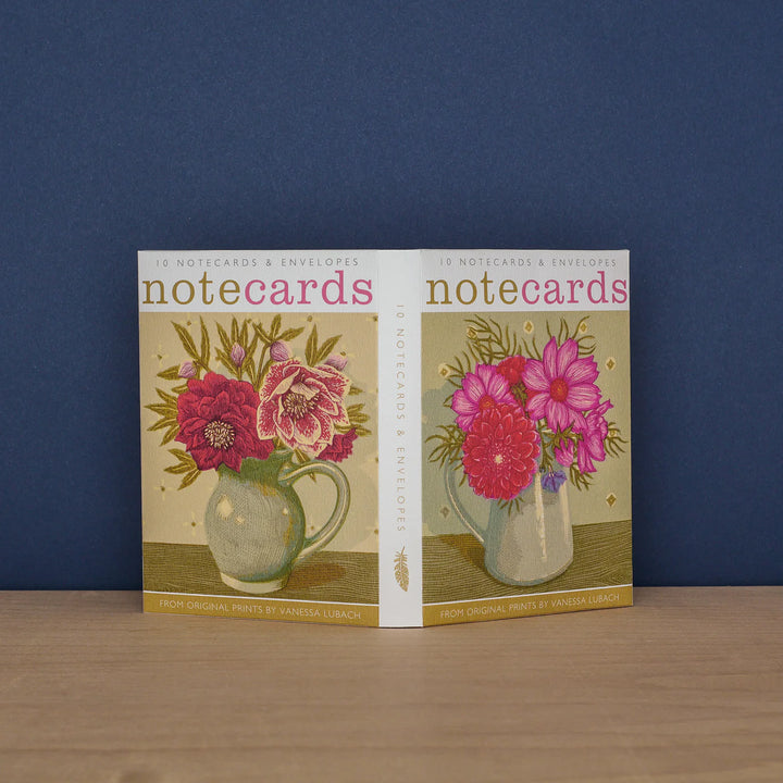 10 Notecards Jug With Hellebores Art Card