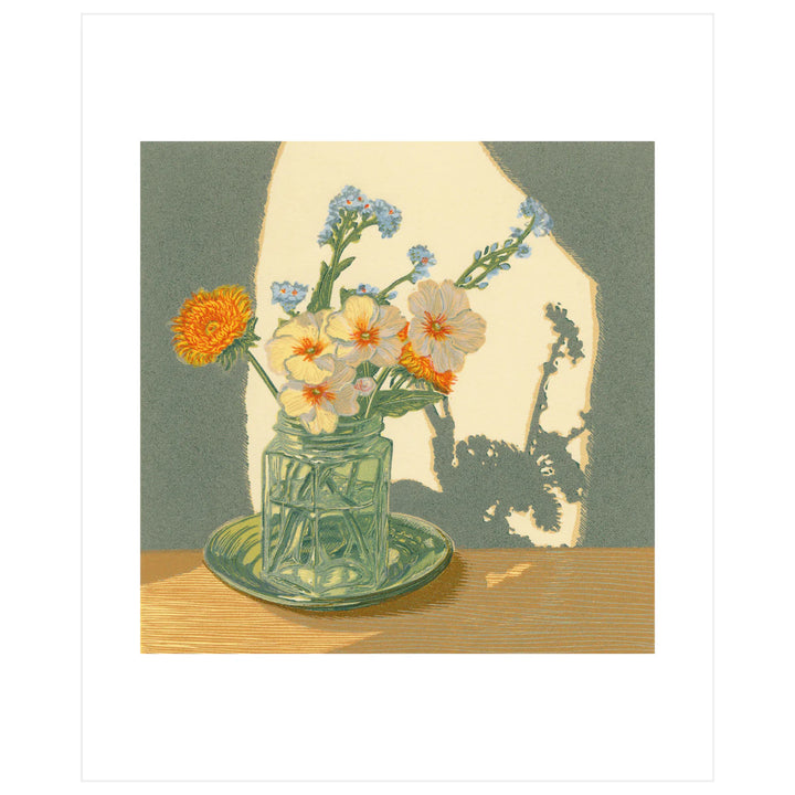 Dandelion and Primrose Card