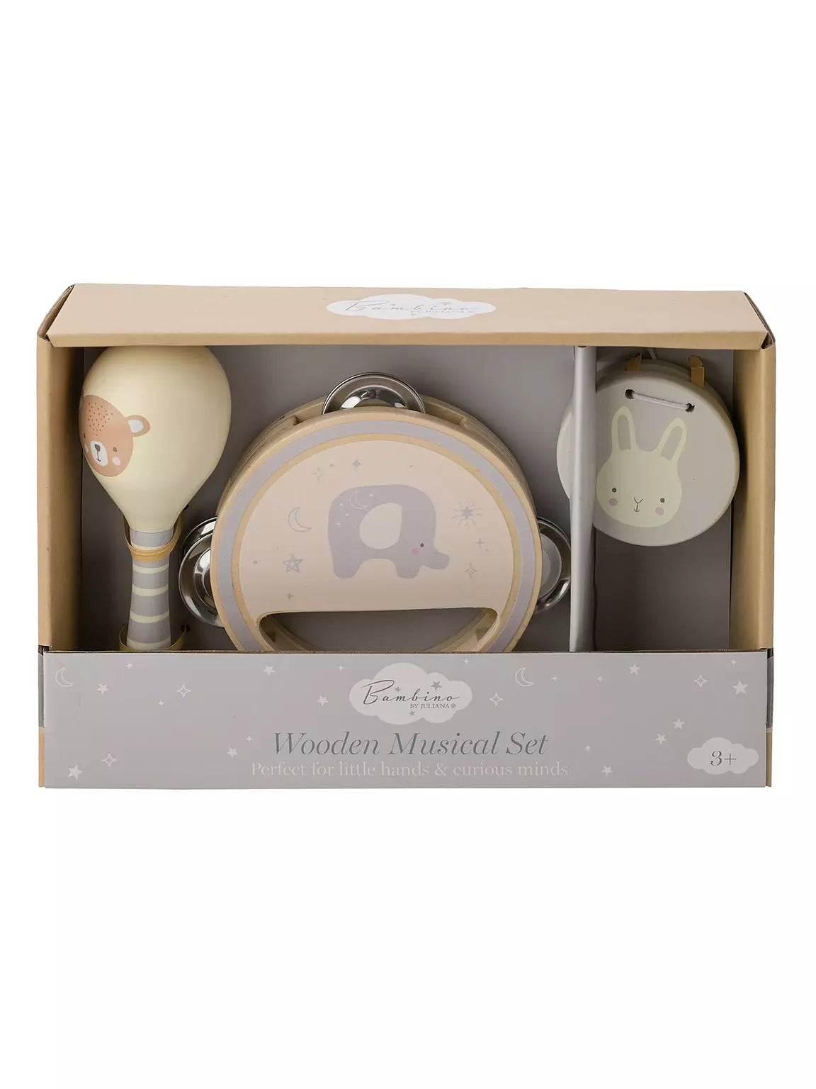 Bambino Wooden 3pc Music Set