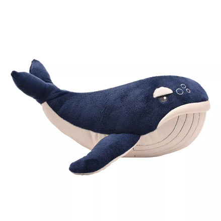 Wilfred The Plush Dark Blue Whale 28 cm