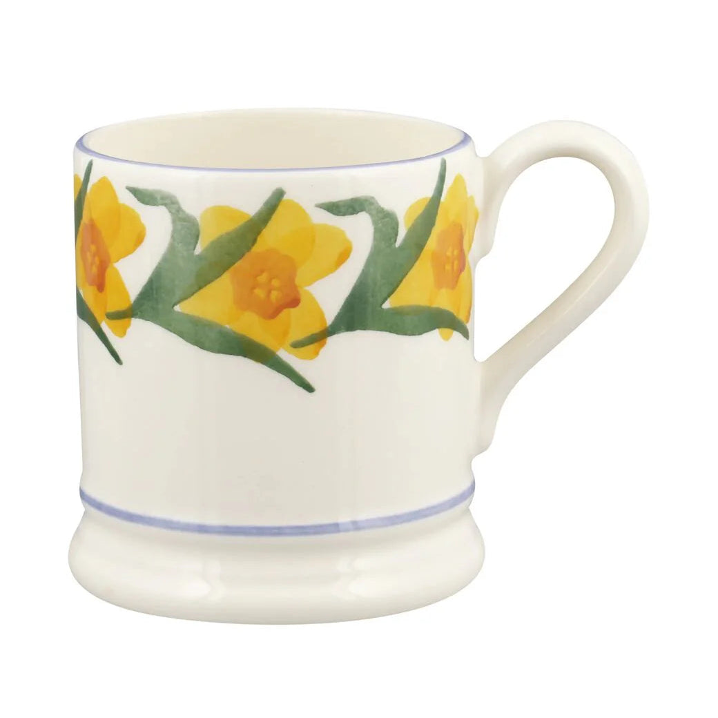 Flowers Windblown Daffodils 1/2 Pint Mug