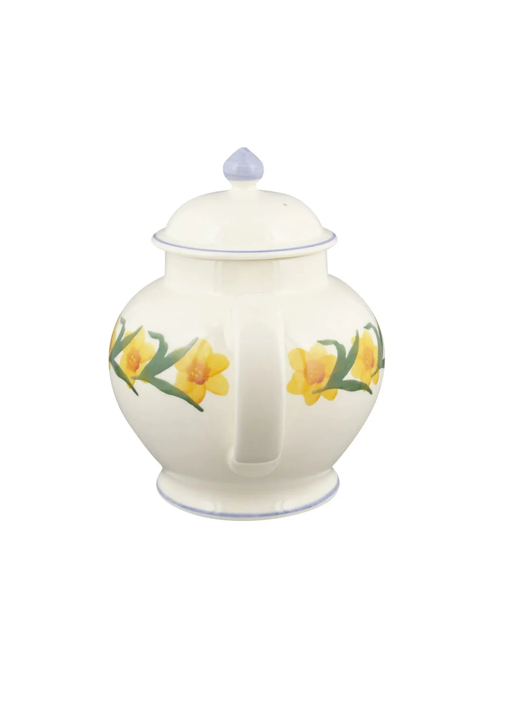 Flowers Windblown Daffodils 4 Mug Teapot