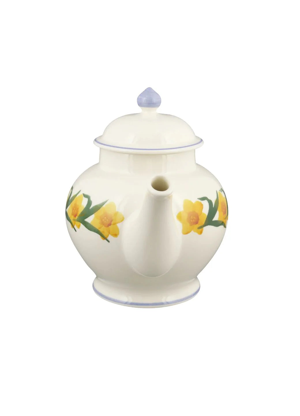 Flowers Windblown Daffodils 4 Mug Teapot