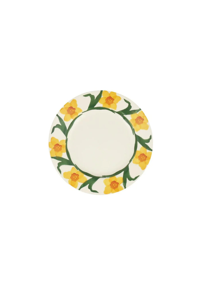 Flowers Windblown Daffodils Small Side Plate, 6.5 Inch