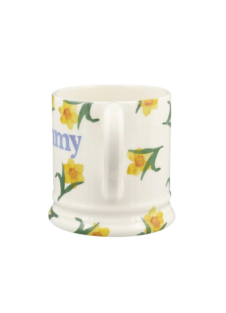 Flowers Windblown Daffodils Mummy 1/2 Pint Mug