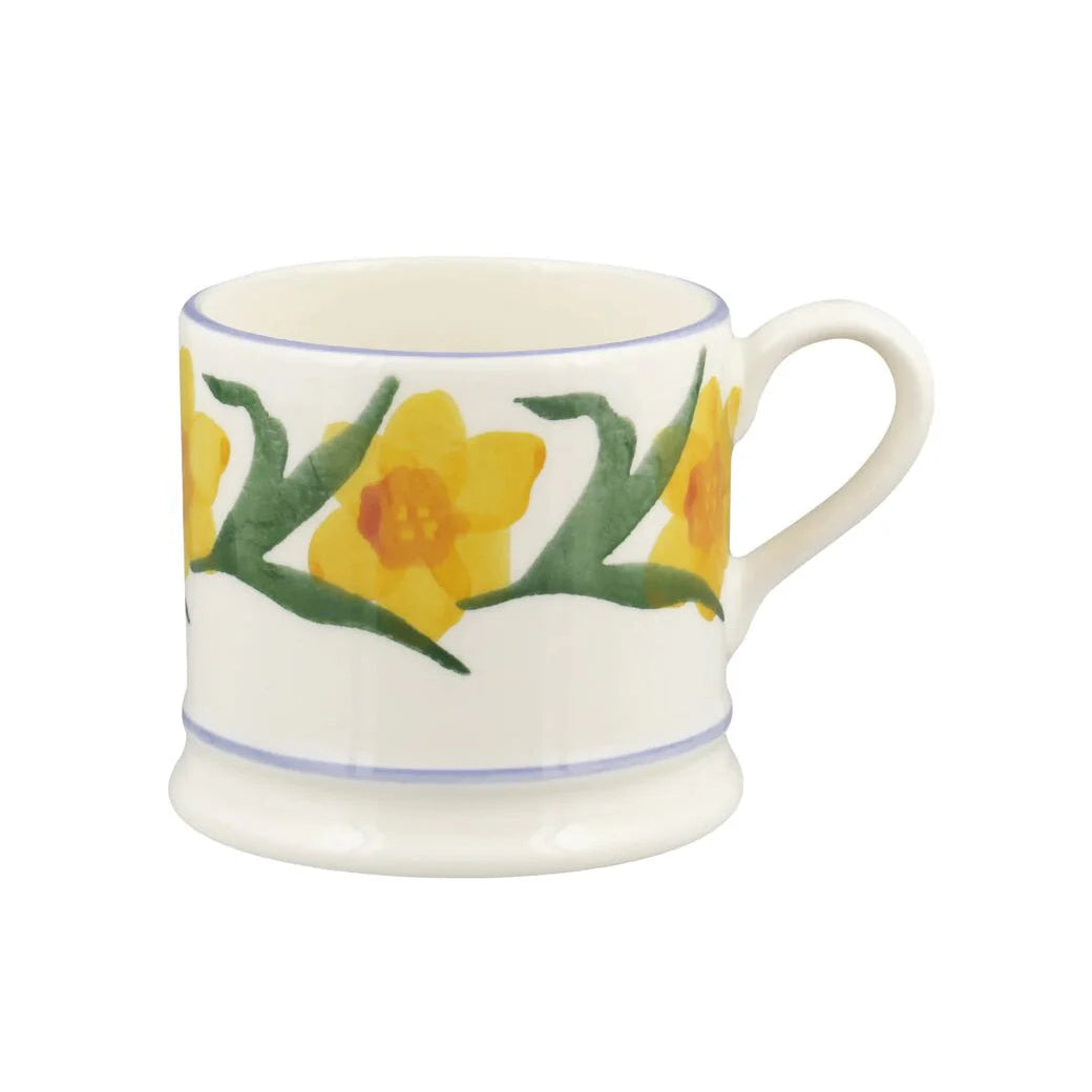 Flowers Windblown Daffodils Small Mug