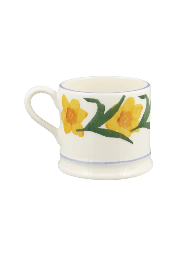 Flowers Windblown Daffodils Small Mug