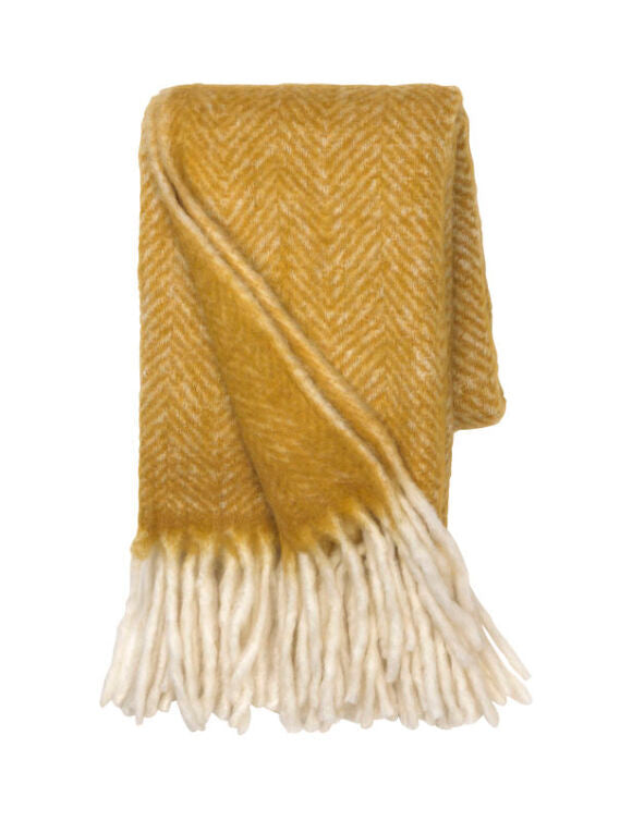 Mustard Mathea Throw