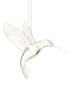 Clear Hummingbird Hanging Decoration