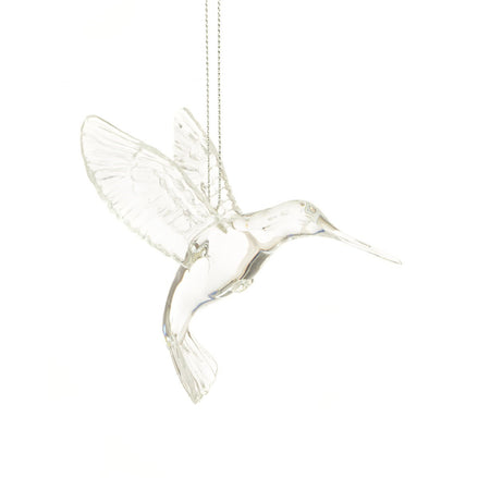 Clear Hummingbird Hanging Decoration