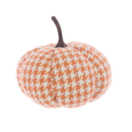 Houndstooth Pumpkin – 20cm
