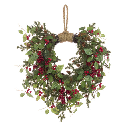 Oakham Jute Wreath – 40cm