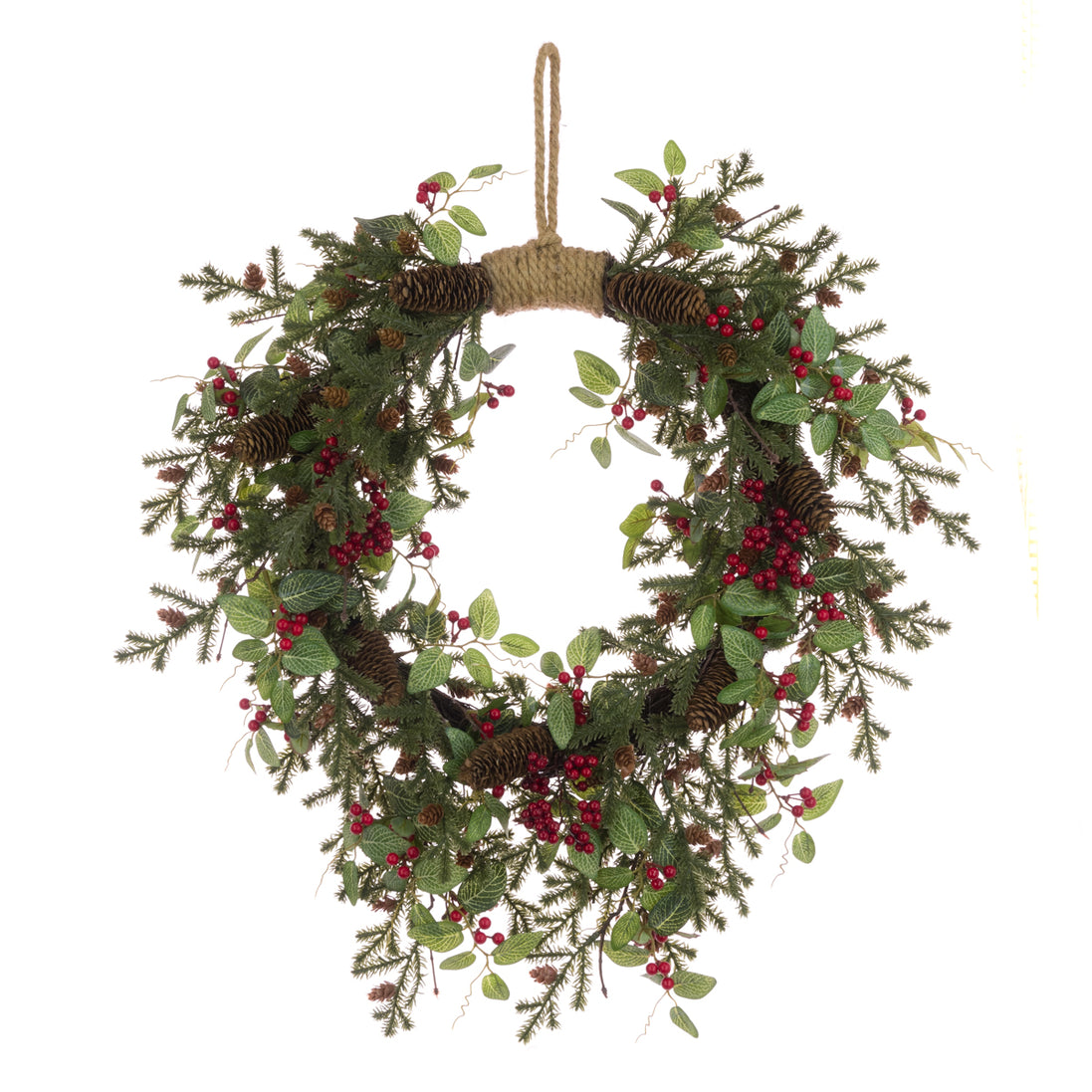Oakham Jute Wreath – 56cm