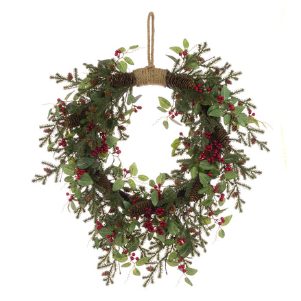 Oakham Jute Wreath – 56cm