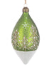 Green Glass Bauble 12cm