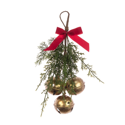 Hanging Bells with Bow – 36cm