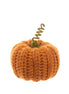 Knitted Orange Pumpkin - 8cm
