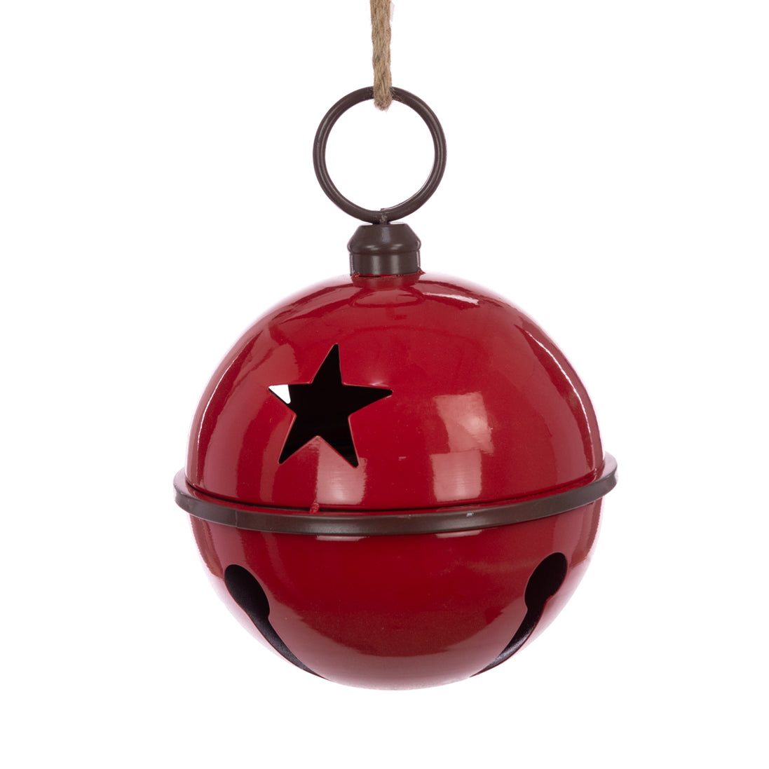 Metal Bell with Star – 33cm