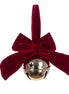 Bell with Velvet Bow – 6cm