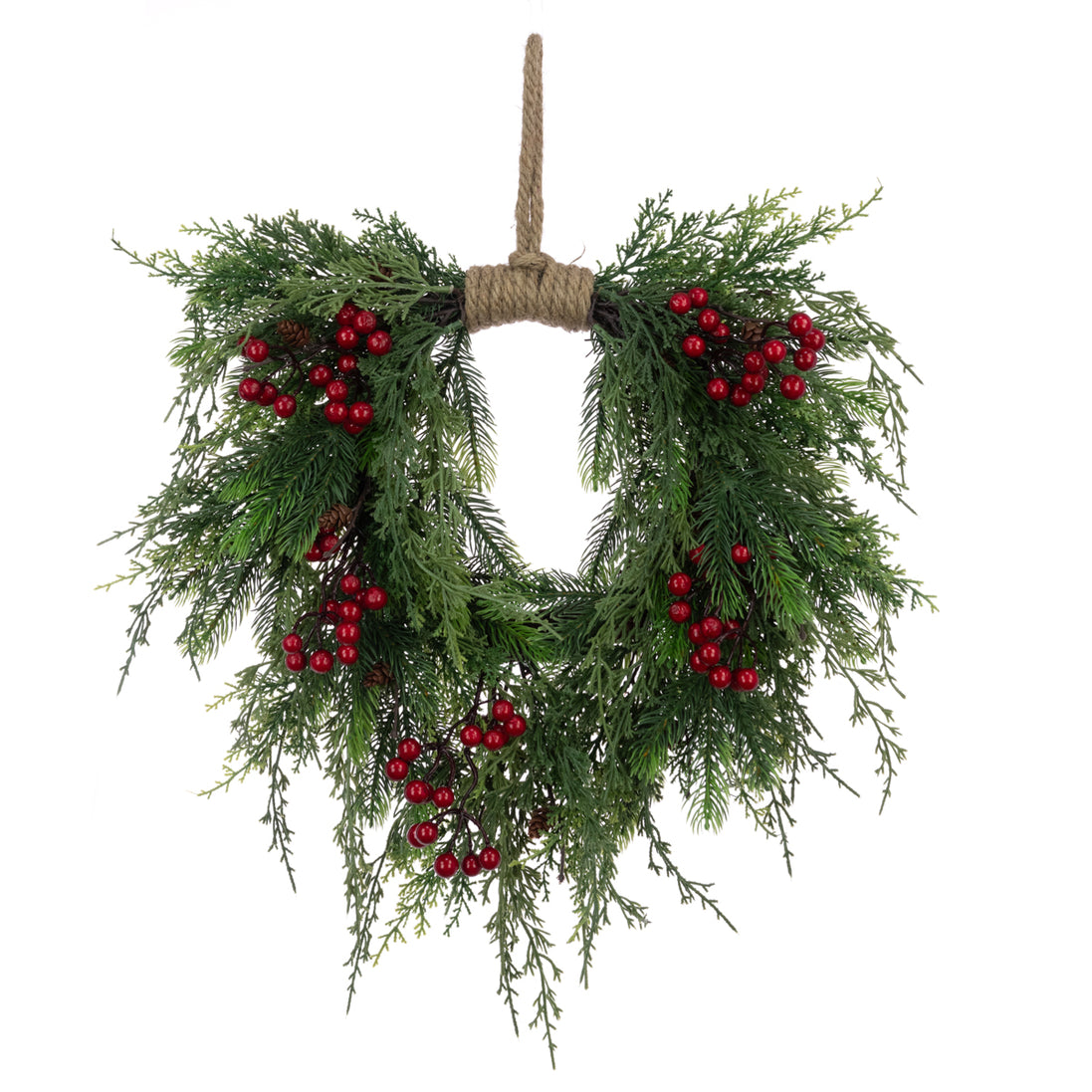 Toft Cedar Jute Wreath – 50cm