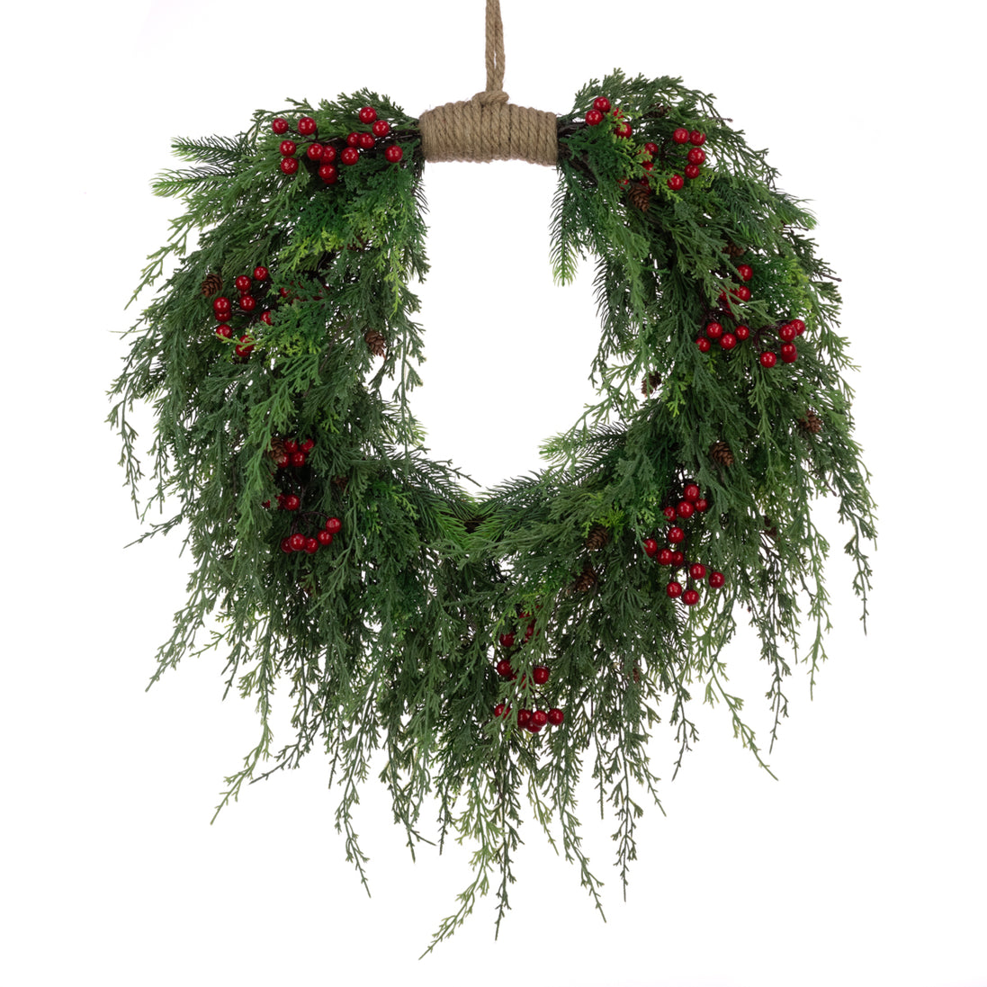 Toft Cedar Jute Wreath – 71cm