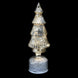Silver LED Rotating Tree