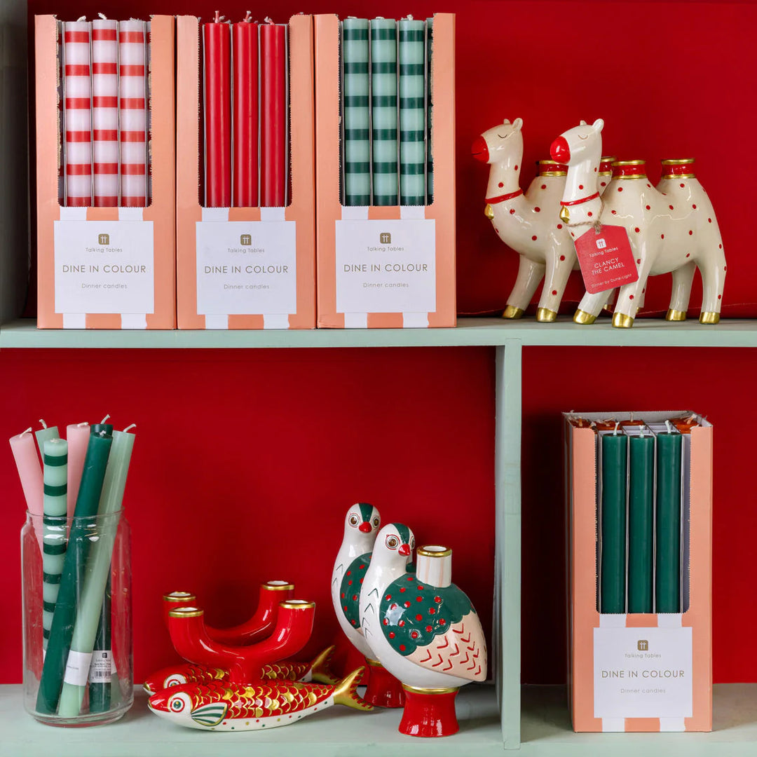 Bird Ceramic Candle Holder - 20cm