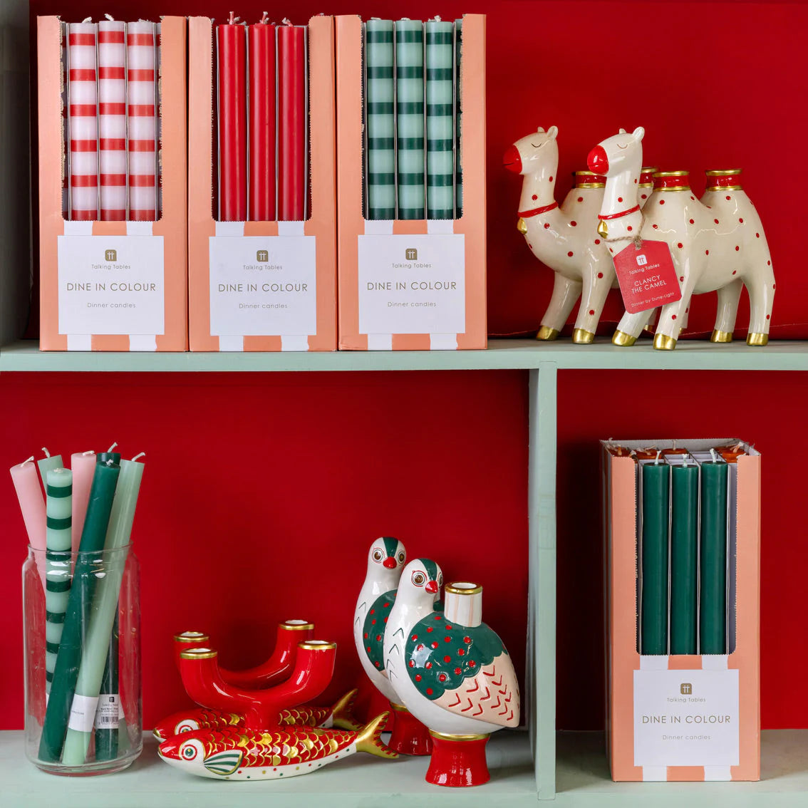 Bird Ceramic Candle Holder - 20cm