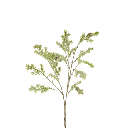 Snowy Cedar Pine Spray 70cm