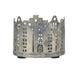 Punched houses Candle holder