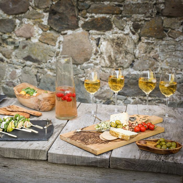 Highland Cow Large Oak Paddle