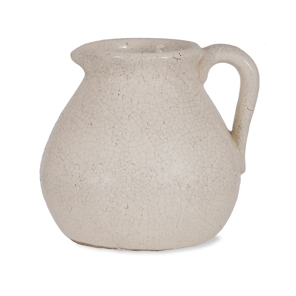 Ravello Flower Jug - White