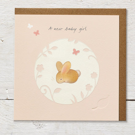 A New Baby Girl Card