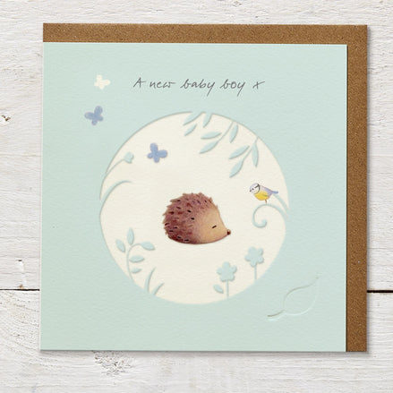 A New Baby Boy Card