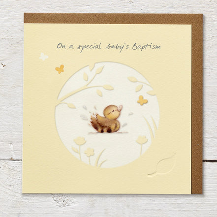 Baby's Baptism Card
