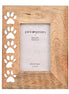 Best of Breed Paw Prints Mango Wood Frame (4 x 6 Inch)