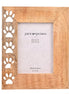 Best of Breed Paw Prints Mango Wood Frame (5 x 7 Inch)