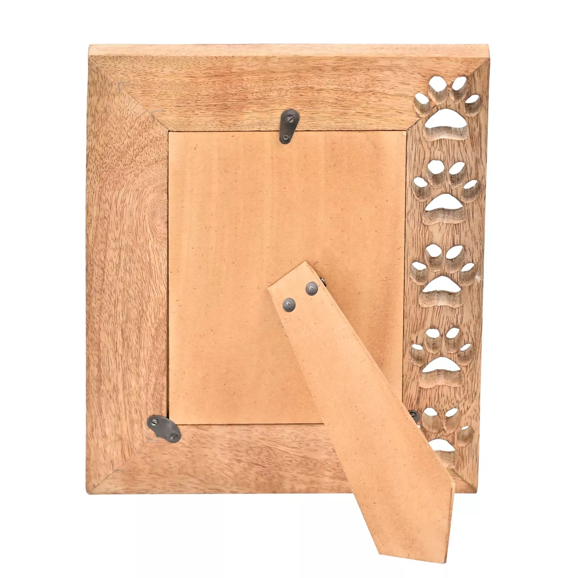 Best of Breed Paw Prints Mango Wood Frame (5 x 7 Inch)