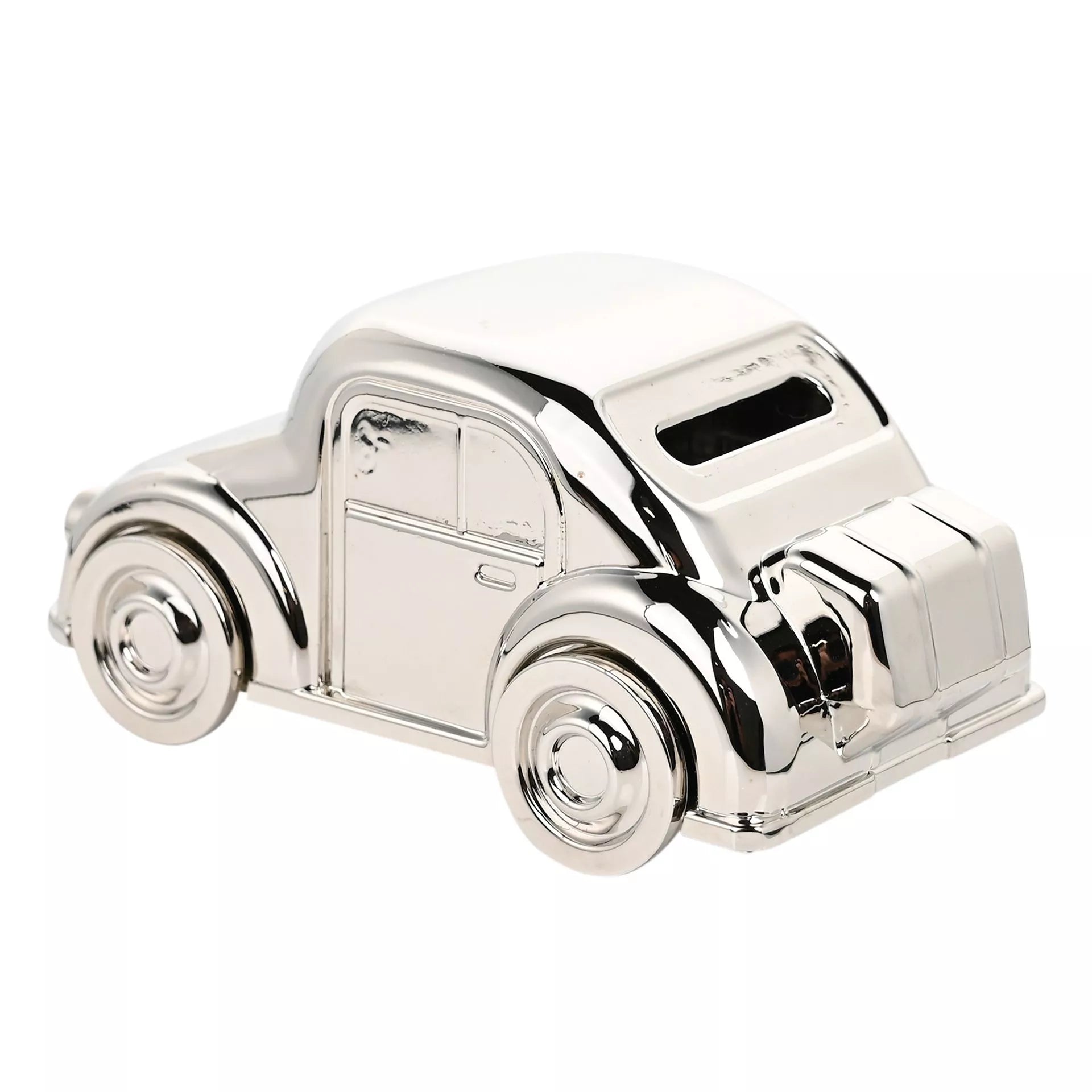 Bambino Silverplated Money Box - Car