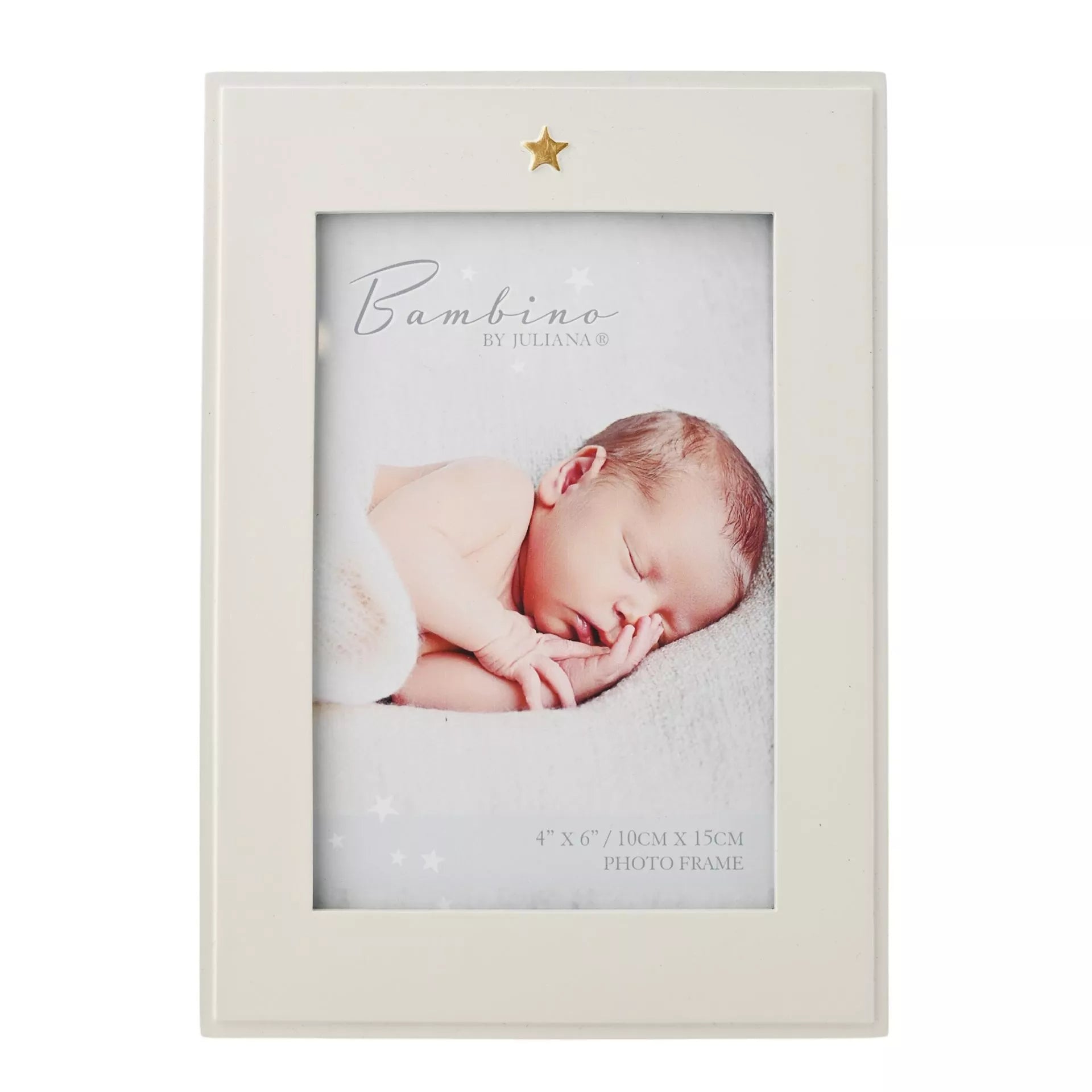 Bambino Photo Frame with Star Icon 4x6