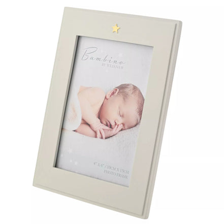 Bambino Photo Frame with Star Icon 4x6