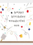 Happy Birthday Wonderful Son Birthday Card
