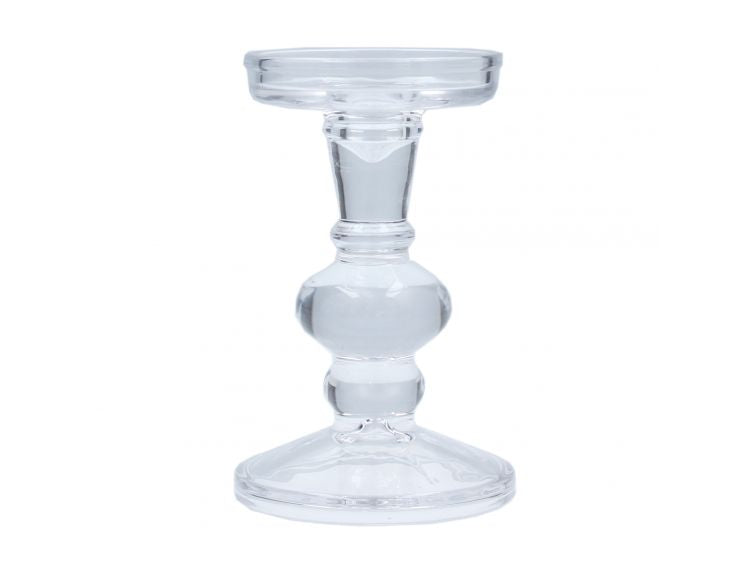Glass Ball Candlestick, Small